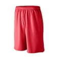 thumbnail image 1 of Pantalones cortos deportivos Augusta de malla absorbente para adultos, ROJO, L, 802, 1 of 1
