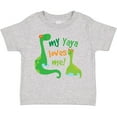 thumbnail image 3 of Inktastic My Yaya Loves Me Grandson Dinosaur Boys Toddler T-Shirt, 3 of 5