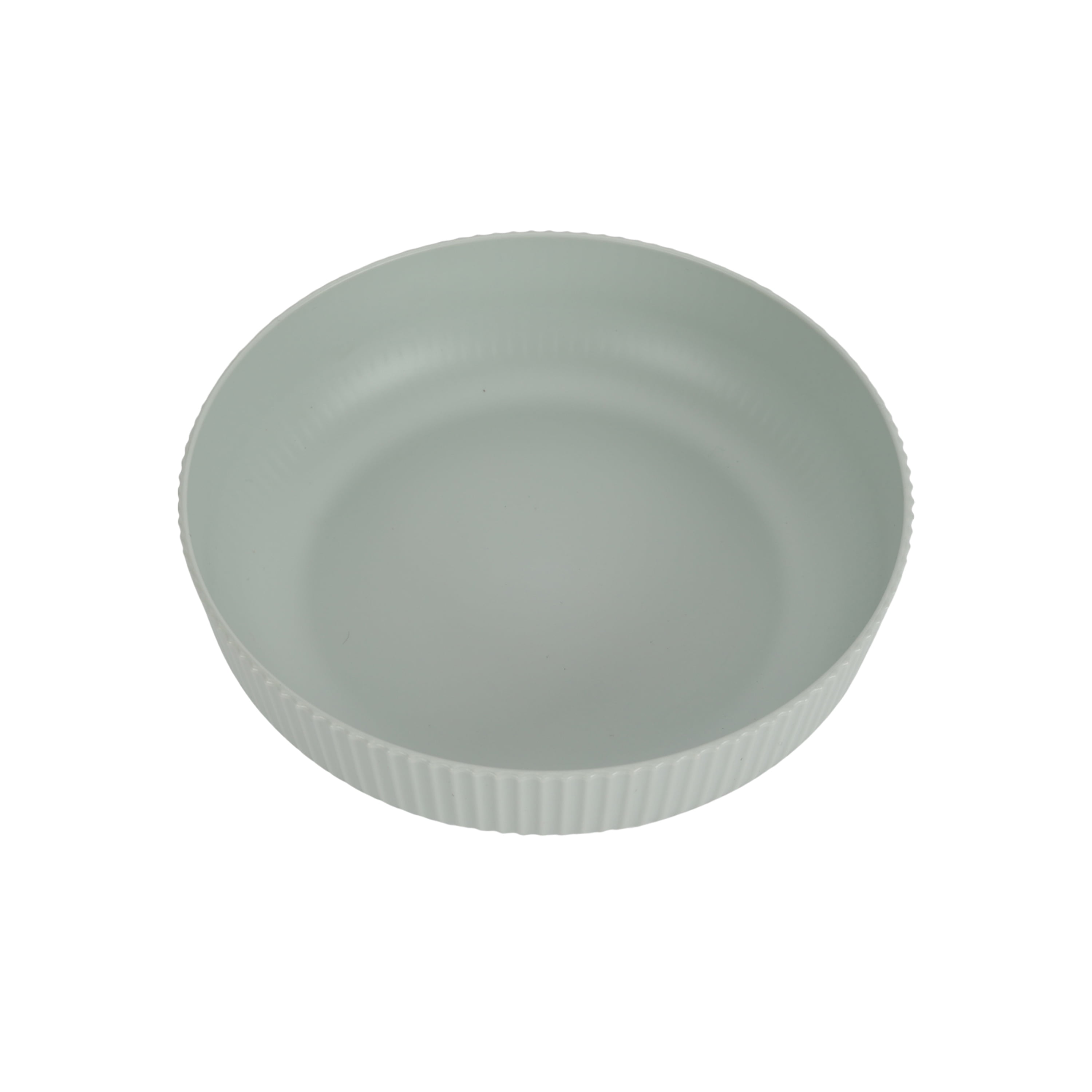Mainstays - Soft Sea Green Eco-Friendly Recycled Plastic Dinner Bowl, 43-Ounce