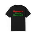 thumbnail image 1 of Camiseta vintage con humor italiano: cita de "La pequeña albóndiga de mamá", divertida camiseta informal de algodón, ideal como regalo para hombre., 1 of 6