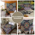 thumbnail image 6 of Vintage Flower Large Tapestry for Bedroom Wall Hanging Tapestry, Boho Abstract Colorful Ethnic Floral Ceiling Backdrop Tapestries Poster Blanket Wall Decor for Teens Room Living Room Dorm 100" x 59", 6 of 8