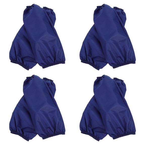 KALLORY 4 Pairs Simple and Generous Arm Oversleeves for Restaurant Cooking Protection