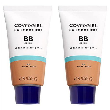 COVERGIRL Smoothers Bb Cream, Medium To Dark 815, 1.35 Fl Oz, 2 Count