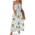 thumbnail image 1 of Vestido sin mangas con estampado de rosas de Yorkshire, vestido de invitada de boda 2024, vestido de verano para mujer 2024, 1 of 7