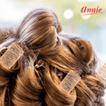 thumbnail image 3 of Annie Wire Mesh Rollers X-Large 1 1/2in, 12 Count Hair Curlers, Peach, 3 of 7