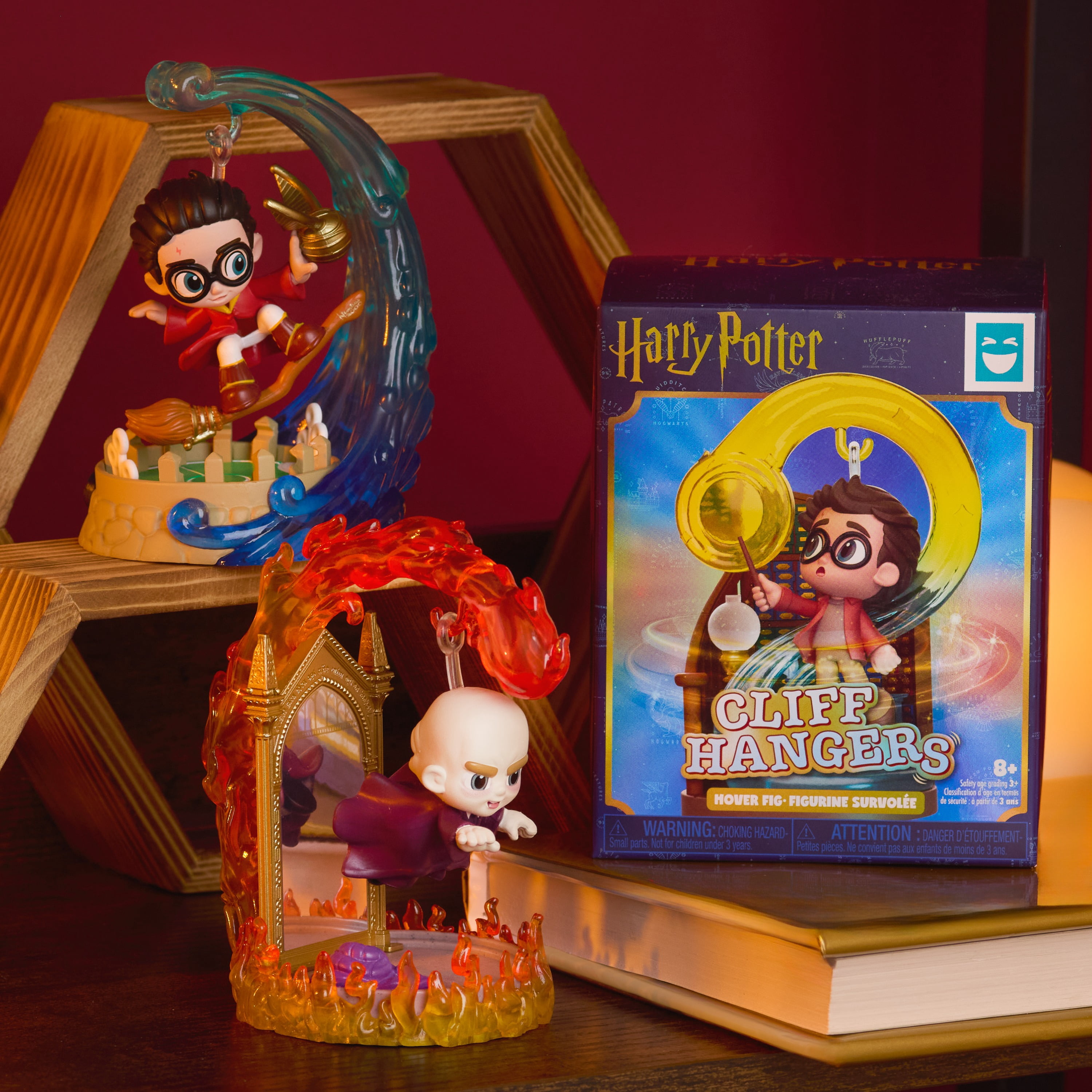 HAPPY HAUL Harry Potter™ Cliff Hangers Hover Figures Assortment, Surprise Collectible Toy Figure in Blind Box with Display Stand, 2 Inches Tall, Short-Run Drop, Ages 8 and up