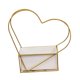 thumbnail image 2 of Cesta de flores en forma de corazón, macetero de metal, decoración, diseño simple, centro de mesa 36CMX22CMX11CM, 2 of 9