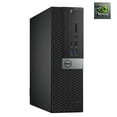 thumbnail image 4 of Restored Dell OptiPlex SFF Gaming PC | Intel Core i5 6th gen | 16GB RAM | 256GB SSD | Windows 10 | Nvidia GT 1050 Graphics | LED Keyboard and Mouse (Refurbished), 4 of 4
