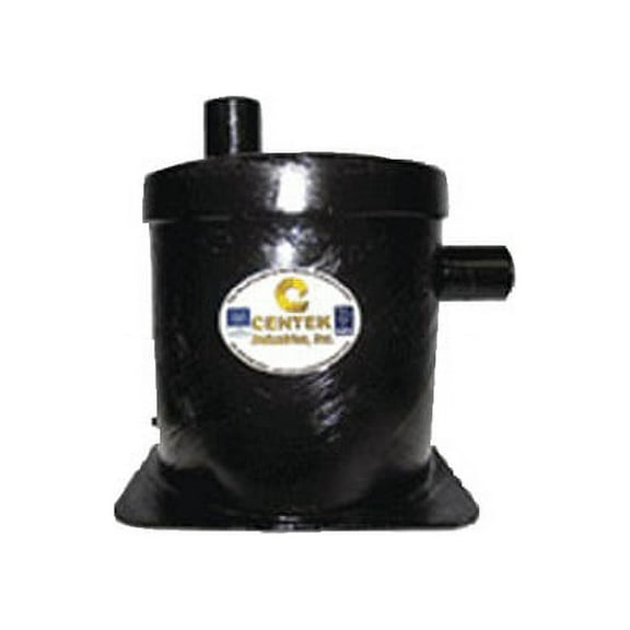 New Vernalift Wet Marine Exhaust Muffler centek 1500034 Ports 3" Height 10-5/32" Base 10-1/2"