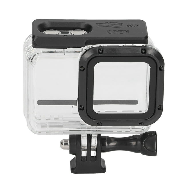 Housing Action Camera Waterproof Housing 197ft Depth Protective Camera Diving Case with Prevent Fog Sheet for ONE RS 4K