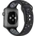 thumbnail image 2 of XIHAMA  For Apple Watch Series 7/6/5/4/3/2/1/SE, Silicone Band, Replacement Band, Smart Watch, Silicone Strap, Replacement Strap, Watch Band, Breathable, Lightweight, Sports Band, 2 of 4