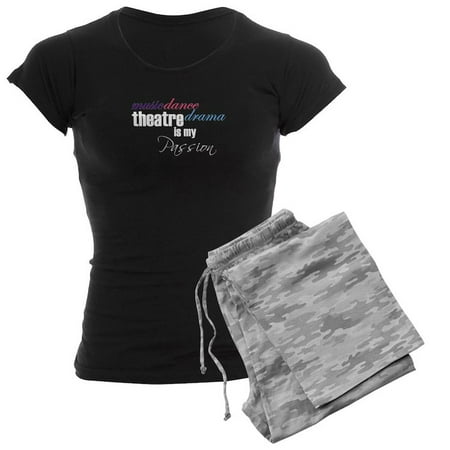 

CafePress - Theatre Is My Passion Pajamas - Women s Dark Pajamas
