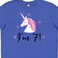 thumbnail image 4 of Inktastic 7th Birthday Cute Unicorn Youth T-Shirt, 4 of 5