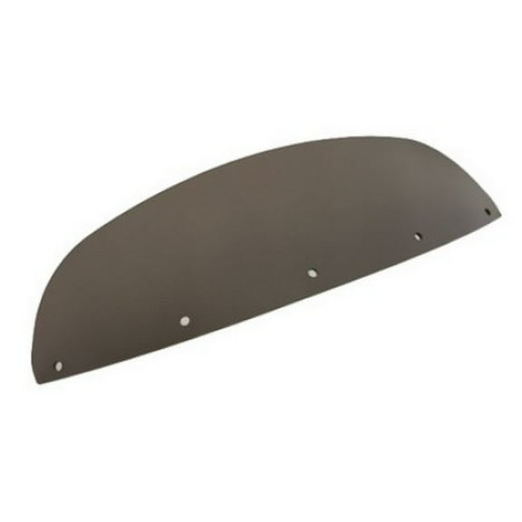 Memphis Shades Windshield for Baggers 5" Solid Black (MEP8151)