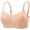 Beige, variant on IWRICH Bras for Women Wireless Push up No Underwire Seamless Full Coverage Supportive T Shirt Everyday Bralettes Coffee 34