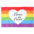 thumbnail image 1 of Drapeau en Polyester pour le Mois de la Fierté LGBT, Ornement Portable d'Extérieur pour Fête Extérieure, 1 of 9