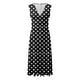 thumbnail image 4 of Vestidos Para Mujer Verano Vestido Informal de Playa Sin Mangas Con Escote En V y Estampado de Lunares Degradados A La Moda y Sexy Para Mujer, 4 of 4