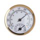 thumbnail image 2 of KDJ Wall Mounted Thermometer Hygrometer Indoor Outdoor Temperature Humidity Meter for Garden Greenhouse Office Room Home Aluminum Alloy 58mm Diameter, 2 of 10