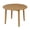 Light Brown, variant on Drop Leaf Dining Table, Legahome 42" Extendable Round Kitchen Table for 4, Solid Wood Folding Dining Table, Dining Room Table Dinner Table for Kitchen, Breakfast Nook, Brown (Only Table)