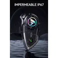 thumbnail image 4 of Auriculares Para Casco Motos, Intercomunicador Casco Con Micrófono, Auricular Bluetooth 5.3 Para Motociclet, Reducción Ruido Inteligente Cvc Y Dsp, Ipx67 A Prueba Agua, Puede Conectar Dos Dispositivos, 4 of 8