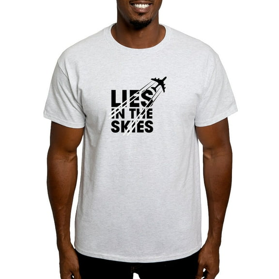 CafePress - Chemtrails Light T Shirt - Men's Classic Graphic T-Shirt