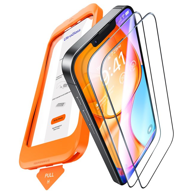 Protector de pantalla UltraGlass UNBREAK TOP 9H+ Glass para iPhone 16e