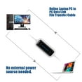 thumbnail image 4 of Data Transfer Cable, USB 2.0 Online Laptop PC to PC Data Link File Transfer Cable Bridge EC Cables, 4 of 5