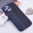 thumbnail image 2 of Dteck Carbon Fiber Texture Case for iPhone 12 Pro Max, Compatible with MagSafe, Military-Grade Drop Protection Hybrid Shockproof Magnetic Protective Cover for iPhone 12 Pro Max,Blue Gray, 2 of 5
