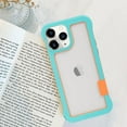 thumbnail image 3 of Compatible with iPhone 14 Pro Max Bumper Frame Case Frameless Cooling Heat Dissipation No Backplate Protection Fashion Shockproof Cover for Girls Women Man Blue, 3 of 14