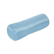 Essential Medical Supply Round Cervical Pillow Blue Satin