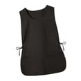 thumbnail image 1 of Delantal para cocinar, hornear, lavar platos, impermeable, con pechera alta para jardinería. Negro, 1 of 9