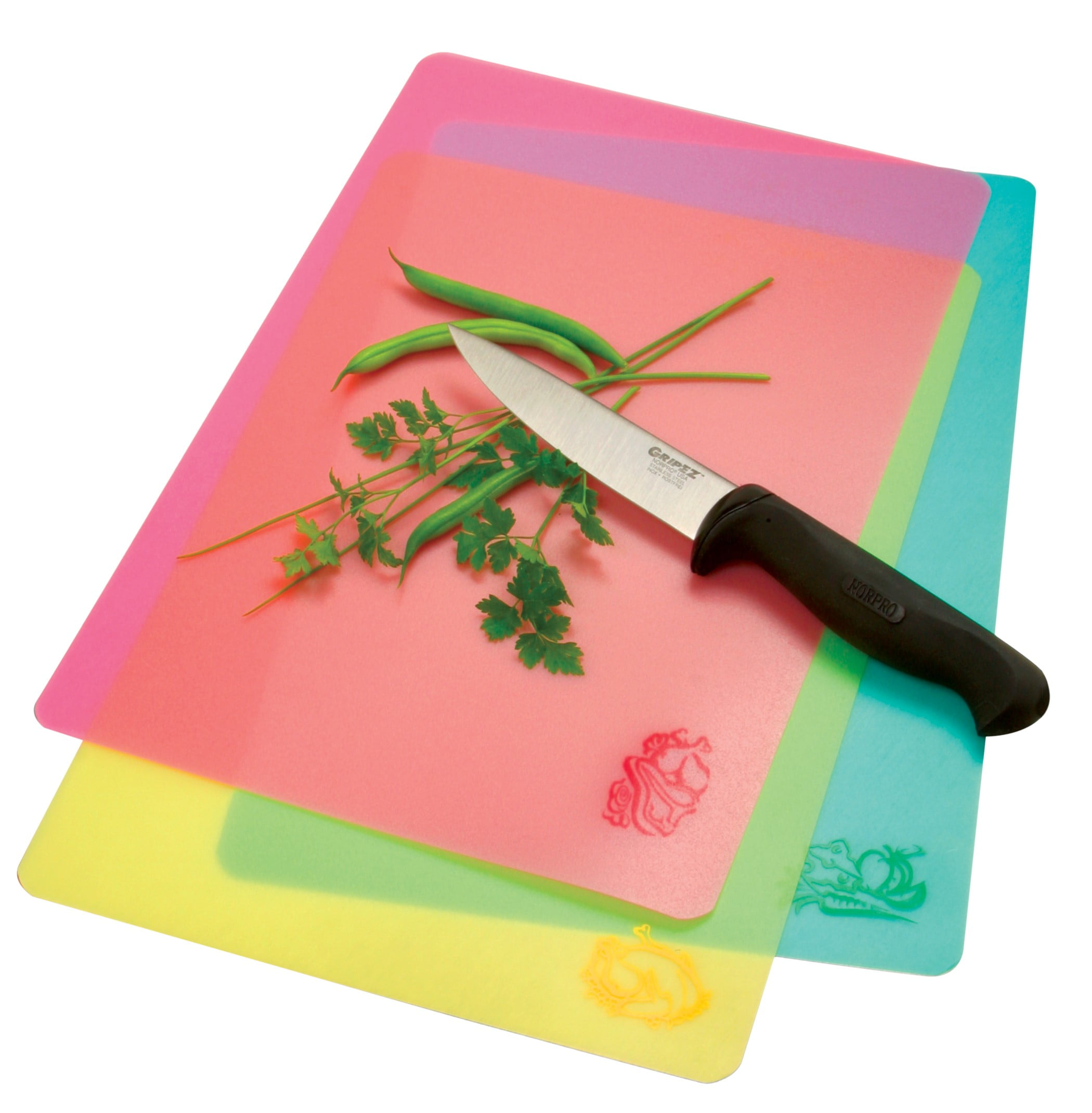 Set of 3 Flexible Chopping Boards 