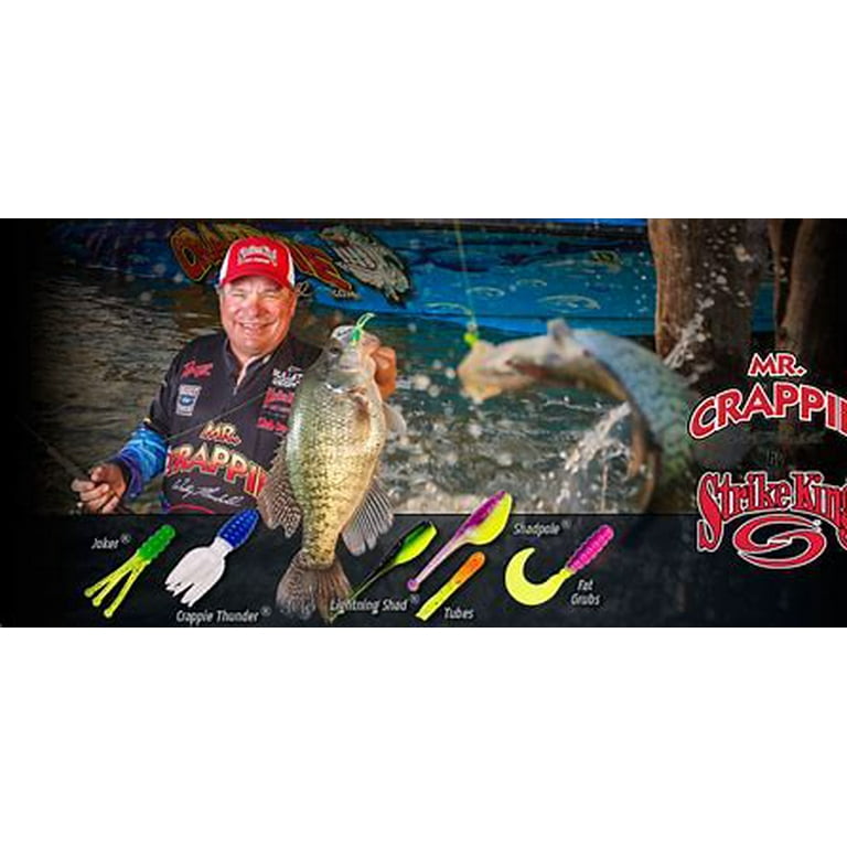 Strike King Mr. Crappie Thunder - Pumpkinseed/Chartreuse