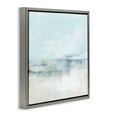 thumbnail image 3 of Stupell Industries Abstract Cloudy Landscape Blue Fog Abstract Painting Gray Floater Framed Canvas Art Print Wall Art, 25 x 25, 3 of 9