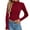18#Wine, variant on Women's Mock Turtleneck Long Sleeve Shirts Ribbed Knit Lightweight Pullover Sweater Stretch Fitted Thermal Top Black S
