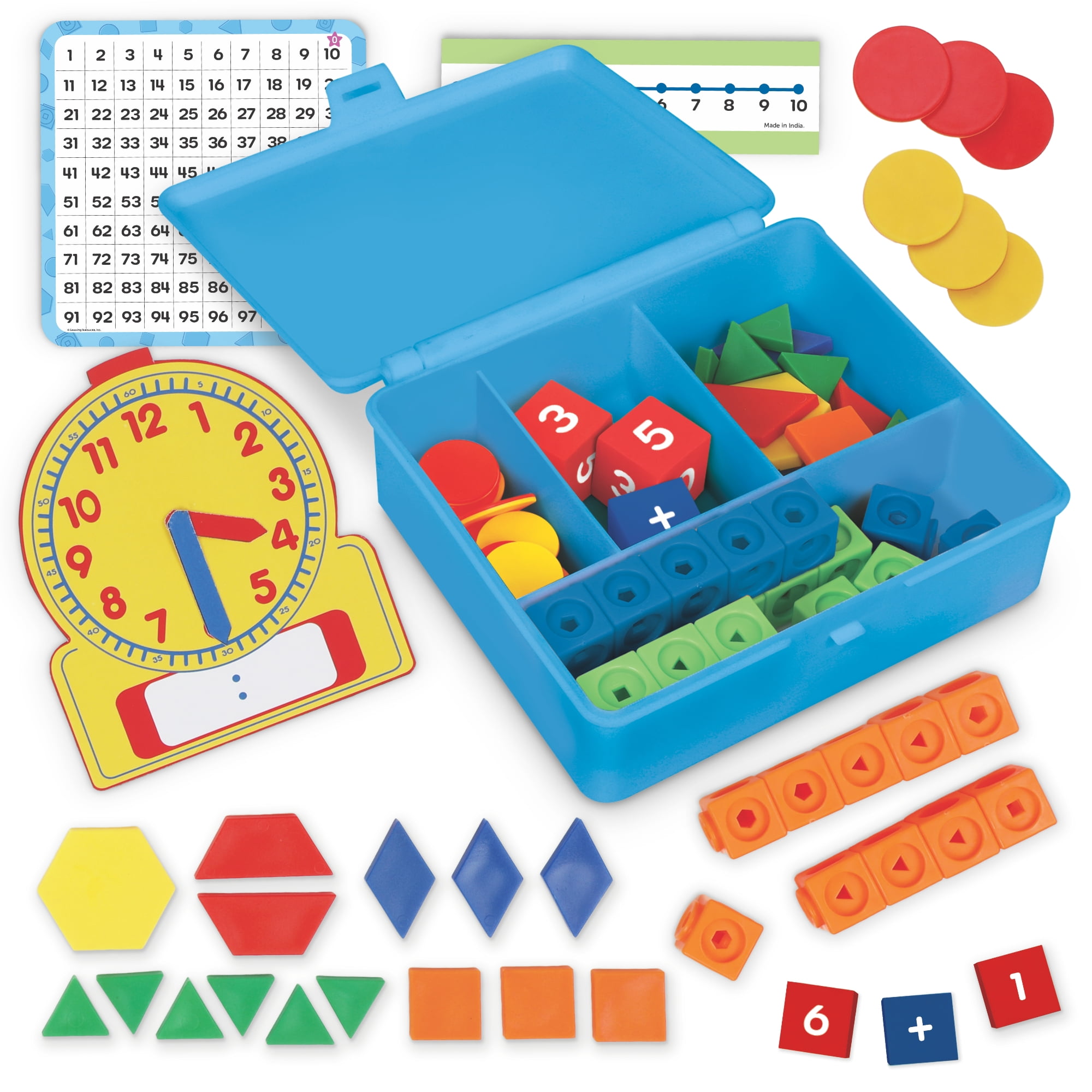 Learning Resources Essential Math Toolbox -Addition and Subtraction, Ages 5+