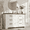 White(Brown Top), variant on Homall Wooden 6 Drawer Dresser for Bedroom, Modern Chest of Drawers, Storage Cabinet Organizer with Metal Handles for Bedroom, Living Room and Closet, White and Black Top