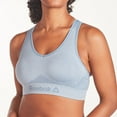 thumbnail image 3 of Reebok Womens Medium Impact Seamless Sports Bra With Removable Bra Cups, Sizes S-3XL, 3 of 8