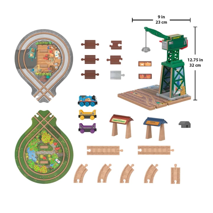 Thomas & Friends Wooden Railway Sodor Delivery Train Set Ultimate Gift For Preschool Kids