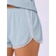 thumbnail image 5 of Conjuntos de pijama para mujeres INSPIRE CHIC, ropa de noche sin mangas, top de tirantes con ribete de encaje en V y pantalones cortos, trajes de lencería XS azul, 5 of 6