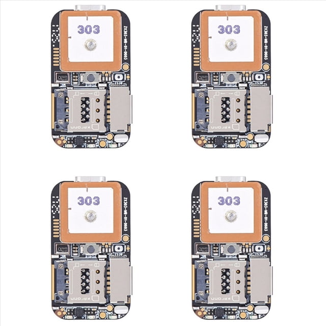 4X Mini Rastreador GPS SOS Llamada en Tiempo Real Localizador de Seguimiento de Voz para Computadora PortáTil Personas Mayores Dispositivo de Seguimiento en Tiempo Real