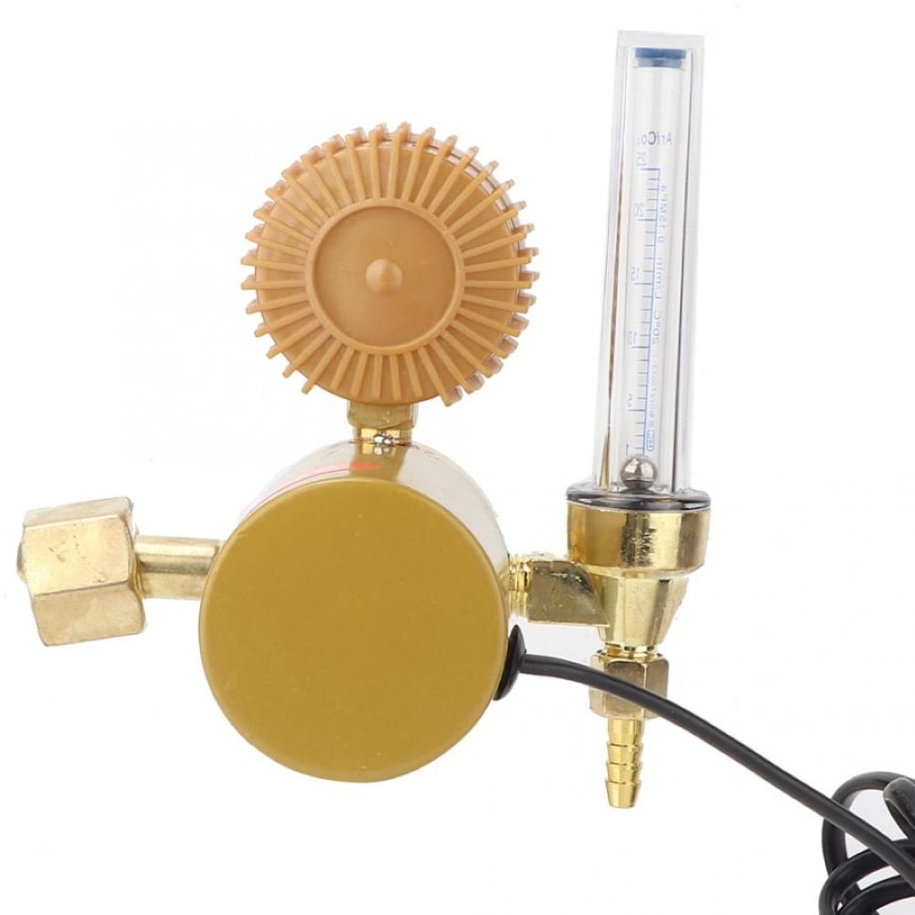 Naierhg 36/110/220V Electric Heated CO2 Pressure Regulator Carbon Dioxide Reducer Gauge