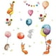 thumbnail image 2 of Cute Animal Balloon Wall Sticker Cartoon Wall Decal for Decoration 1Set, 2 of 5