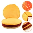 thumbnail image 6 of Dayesque Plush Stuffed Hamburger Pillow with Soft PP Cotton Filling, Decorative Throw Cushion for Sofa and Bed, 6 of 9