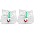 thumbnail image 1 of 20L Food Grade PVC Collapsible Water Canister, 2 Pieces Water Tank Water Bag Collapsible Canister Water Tank Water Storage (Water Container, Transparent 20L), 1 of 5