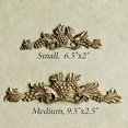 thumbnail image 1 of wonima02 Italian Grapes Picture Wall Topper Tuscany Home Decor Gold Finish, 1 of 1