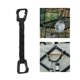 thumbnail image 4 of Correa de almacenamiento para camping, cordón para tienda, colgador de cuerda portátil para colgar, tendedero para acampar, jardín, accesorios para Negro 5 bucles Baoblaze Correa de almacenamiento para camping, 4 of 8