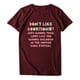 thumbnail image 4 of Puntoco - Camiseta de manga corta para mujer con estampado de letras informales Puntoco Puntoco-4852, 4 of 6