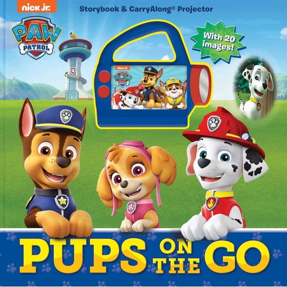 Nickelodeon PAW Patrol: Pups on the Go CarryAlong Projector (Hardcover)