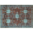thumbnail image 1 of Ahgly Company Indoor Rectangle Persian Light Blue Traditional Area Rugs, 2' x 4', 1 of 4